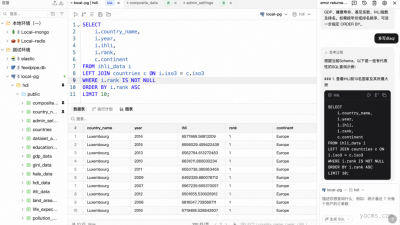 DBX轻量跨平台数据库管理工具，自带 AI SQL 助手及 MCP 集成，只有15M
