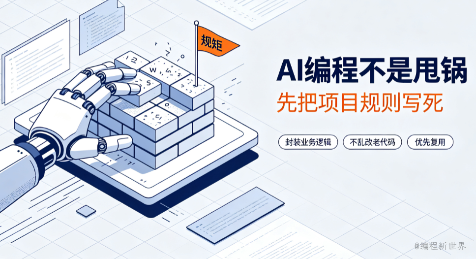 别让AI在你的项目里“随地大小便”，狠治代码洁癖