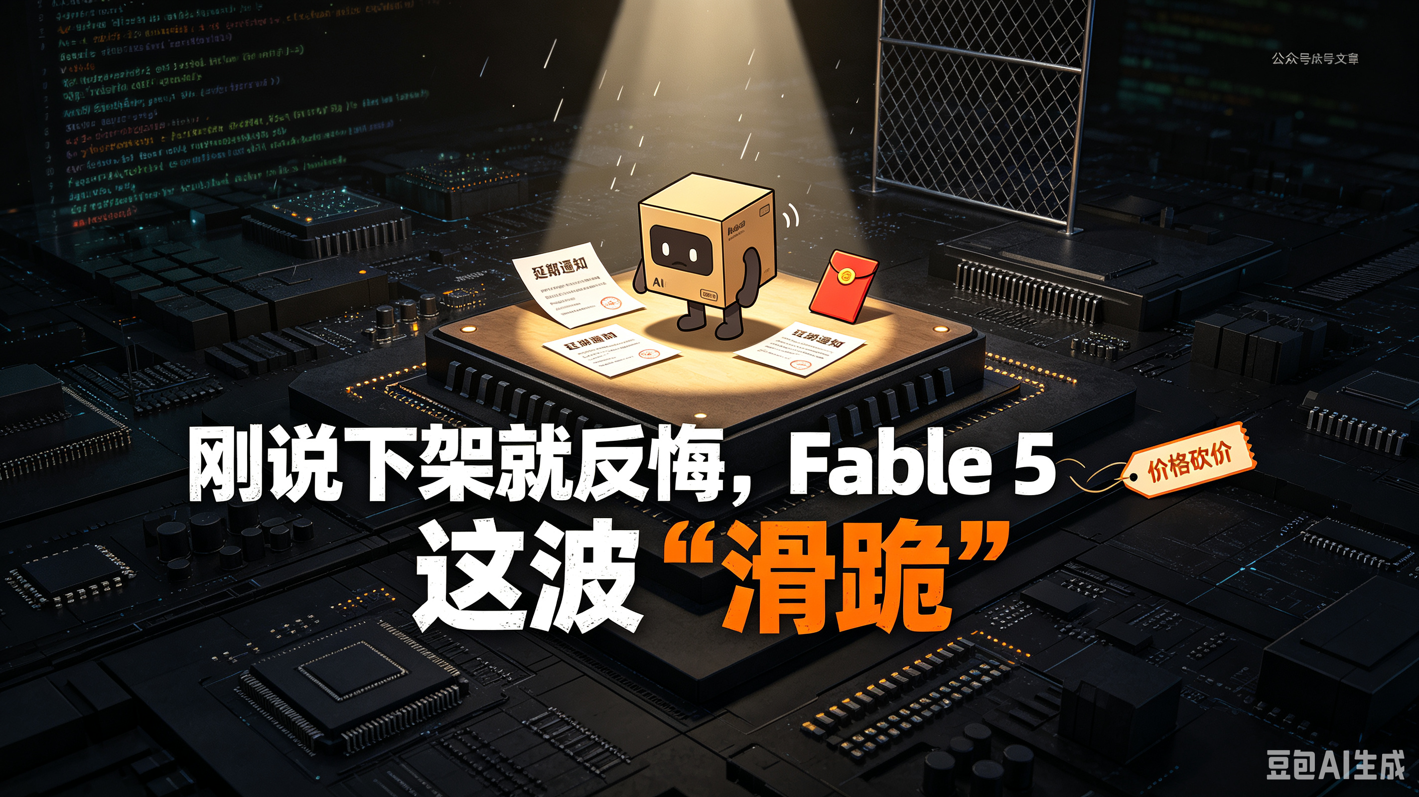 Fable 5的“永久可用”带着一股浓浓的“求你别走”味儿