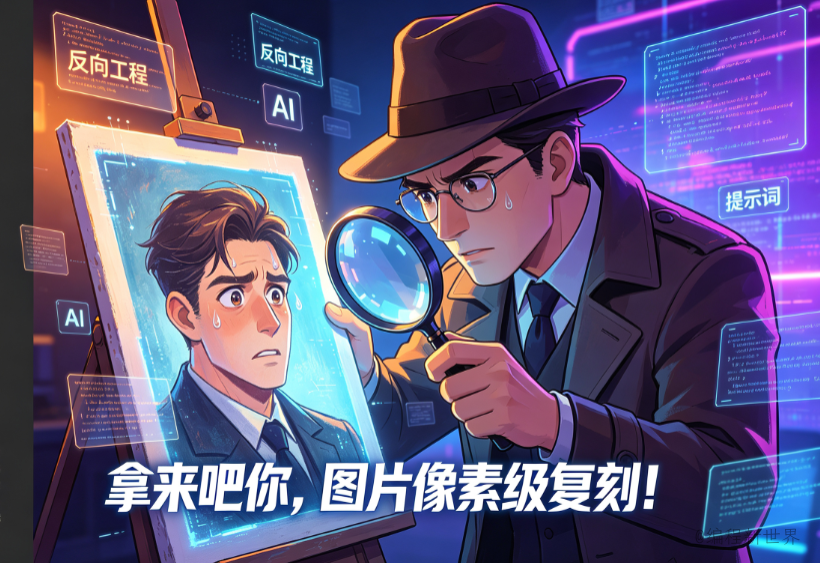 分享5个精准复刻图片“拷问”提示词模板，中英文版直接给，替换关键词就能用