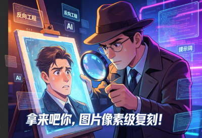 分享5个精准复刻图片“拷问”提示词模板，中英文版直接给，替换关键词就能用