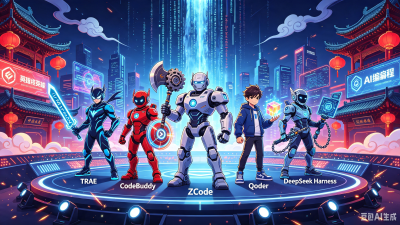 2026国产AI编辑器大乱斗：TRAE、CodeBuddy、ZCode、Qoder、DSH