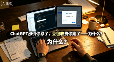 ChatGPT 涨价你忍了，豆包收费你跑了 —— 为什么？