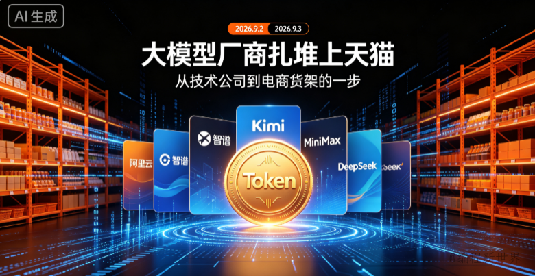 大模型厂商扎堆上天猫，Token零售化时代开启