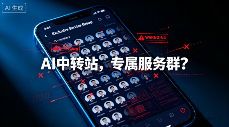 电话推销模型zhong转站，拉进10人专属群，吓得我秒退！