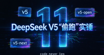 DeepSeek V5“偷跑”实锤？代码藏了一个月，官方装死，哈哈