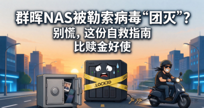 群晖NAS被勒索病毒“团灭”？别慌，这份自救指南比赎金好使